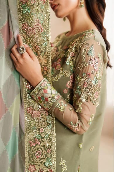 Farasha Chiffon Party Wear 5370