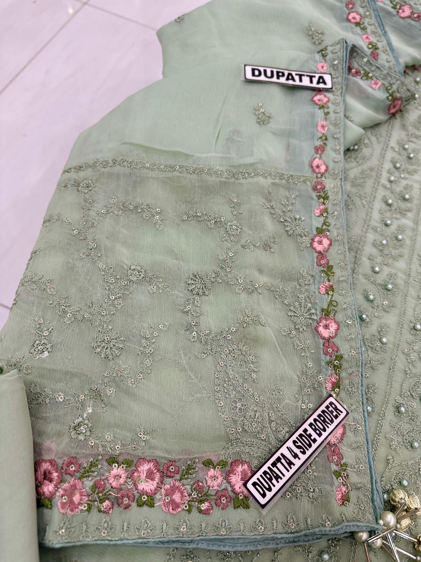Husn-e-Suroshi Chiffon Party Wear SR-07