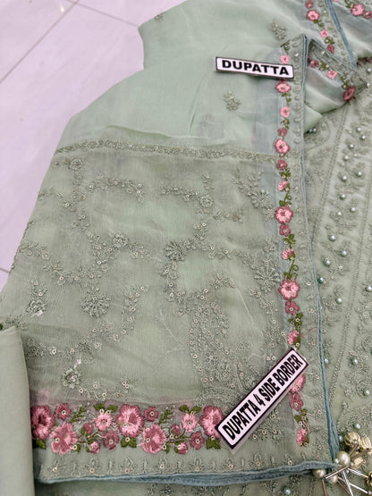 Husn-e-Suroshi Chiffon Party Wear SR-07