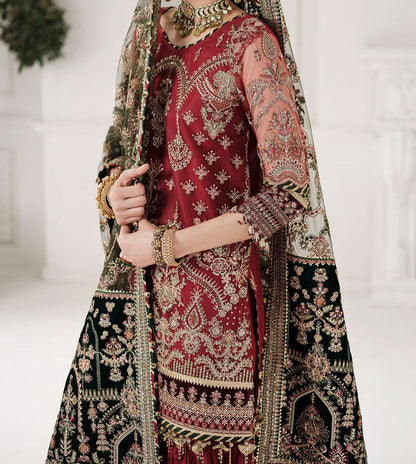 BAROQUE NET WEDDING WEAR hfv-4625