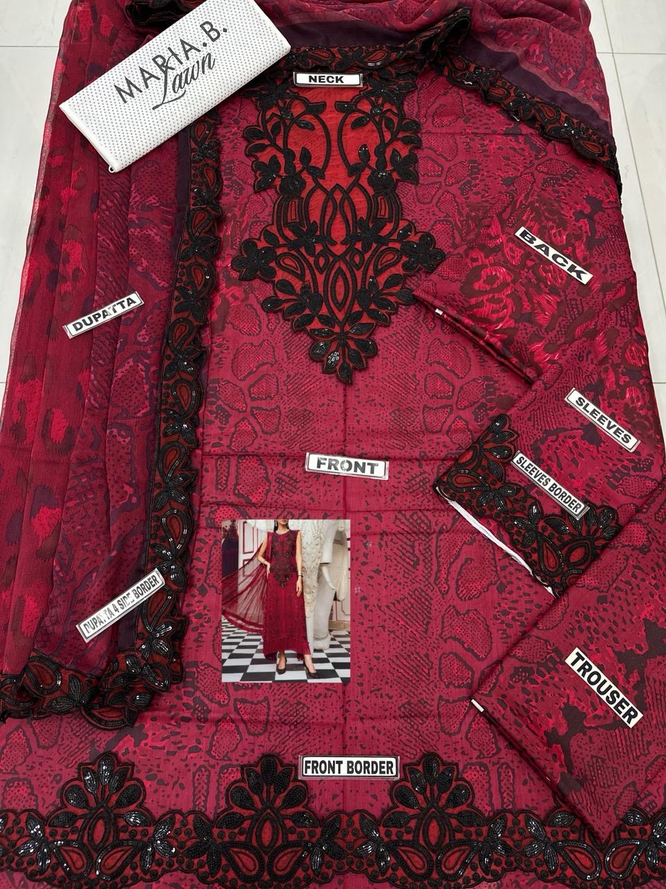 MARIA B LAWN WEAR 5393