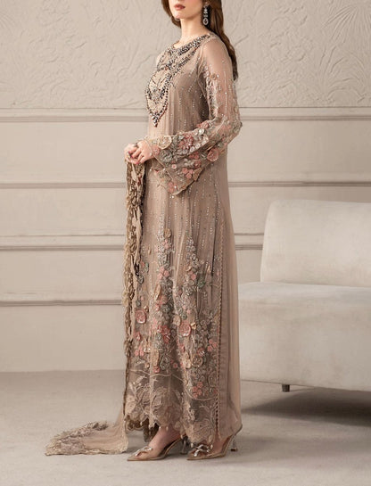 Maria B Chiffon Wedding Wear 5331
