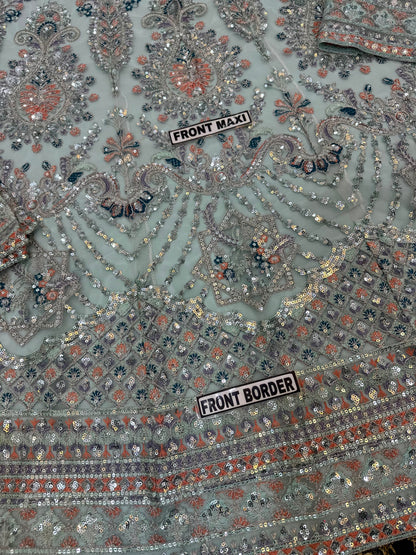 Imrozia Net Maxi Bridal Wear 5315