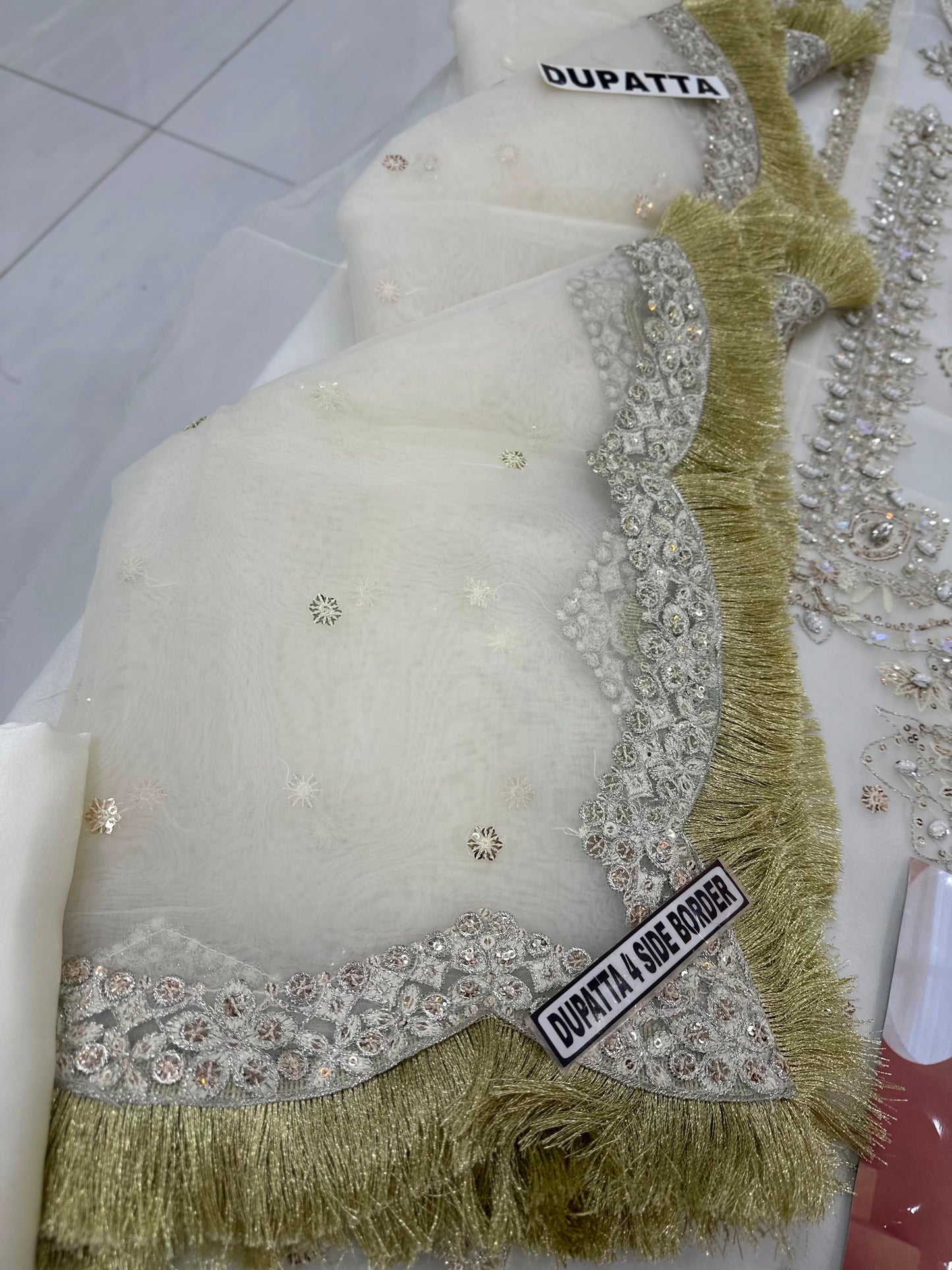 Alizeh Organza Party Wear 5493