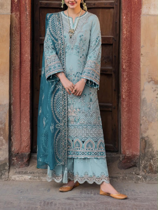 Nameera By Farooq Chiffon Wedding Wear 5471