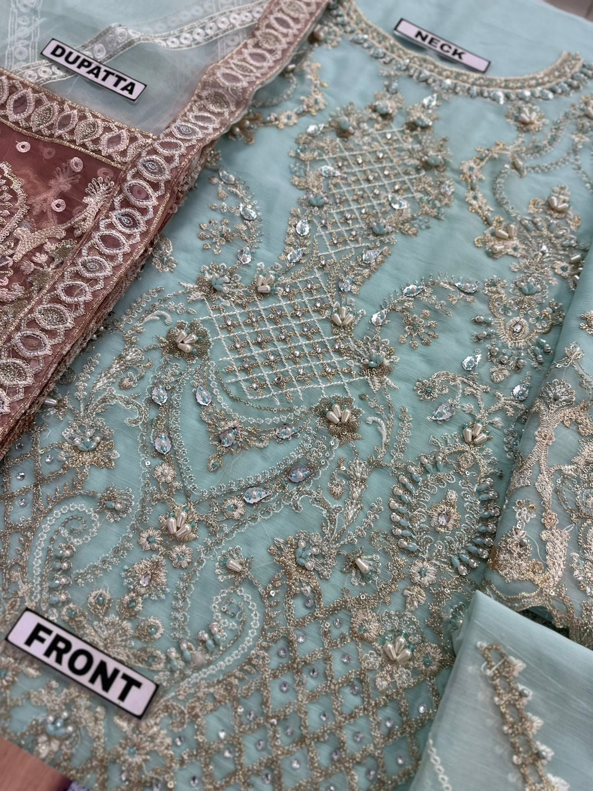 ASIM JOFA CHIFFON/ORGANZA WEDDING WEAR KSS-196