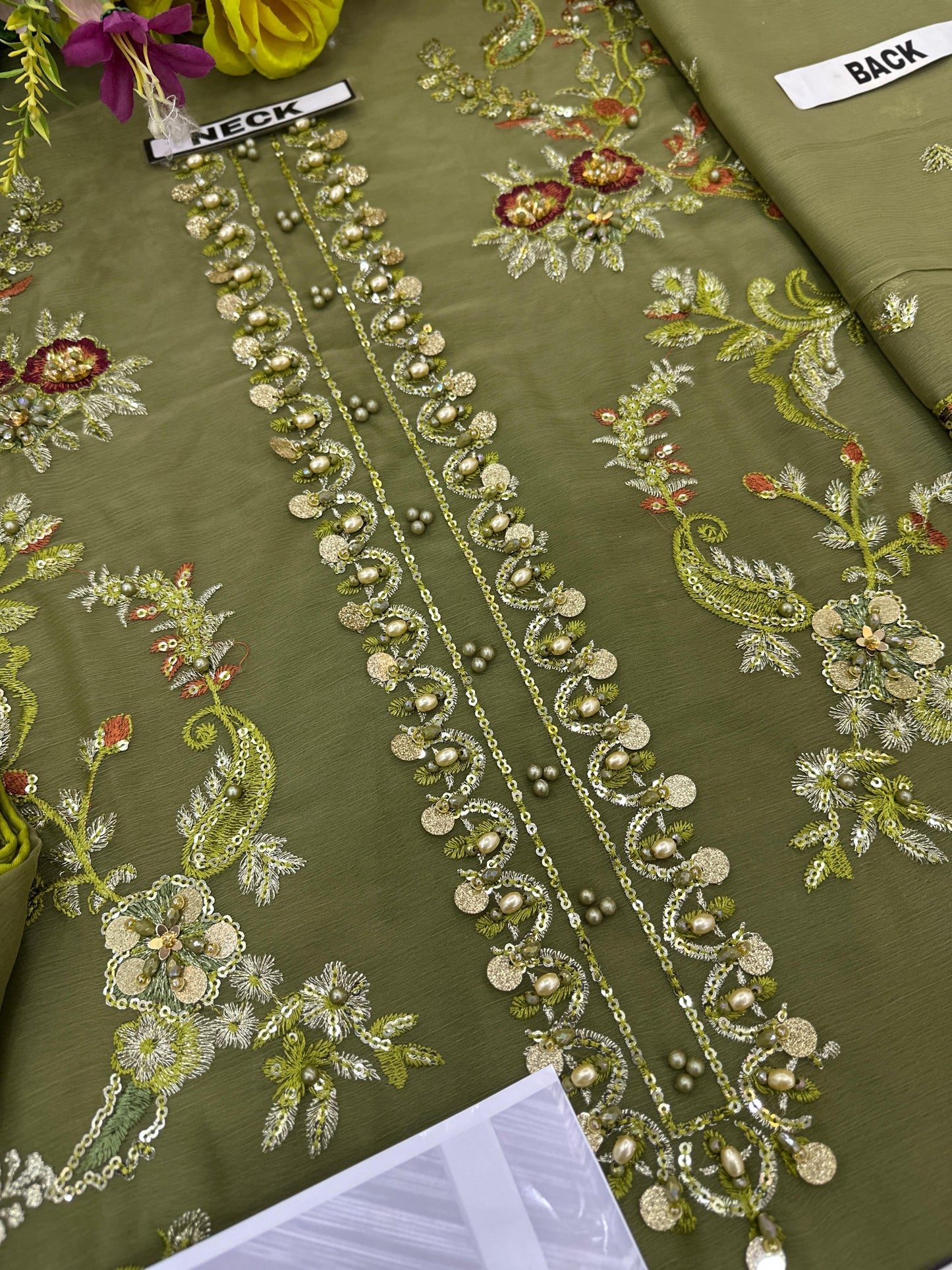 Husn-e-Suroshi Chiffon Party Wear SR-01