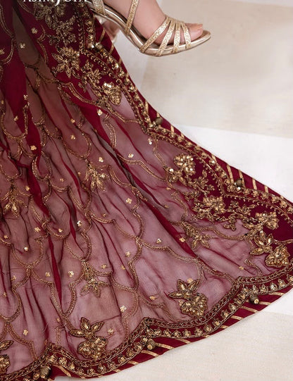 Asim Jofa Chiffon Wedding Wear 5368
