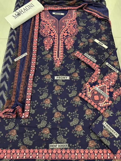 Mohagni Lawn Wear 5439