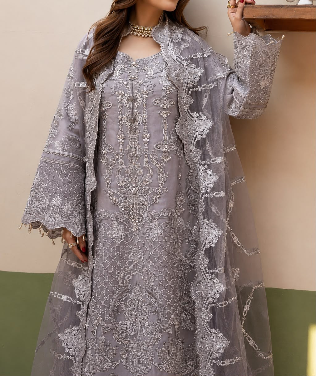 Imrozia Organza/Net Wedding Wear 5505