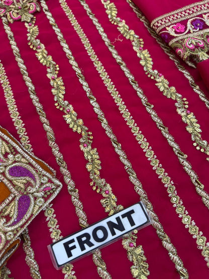 FARAH TALIB AZIZ CHIFFON WEDDING WEAR 5348