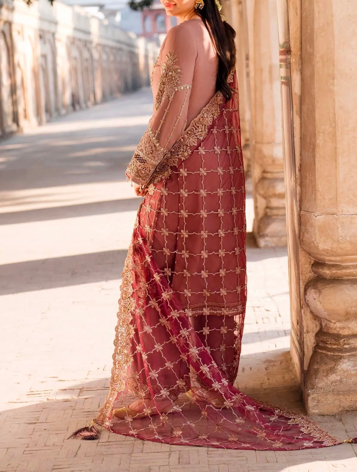 Imrozia Net Party Wear 5355