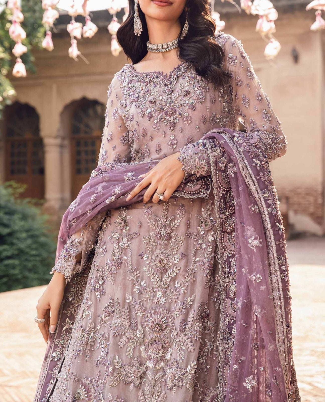 Maria B Net Bridal Wear 5367