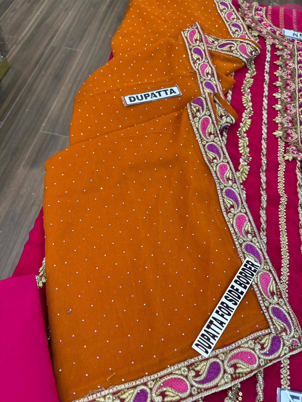 FARAH TALIB AZIZ CHIFFON WEDDING WEAR 5348