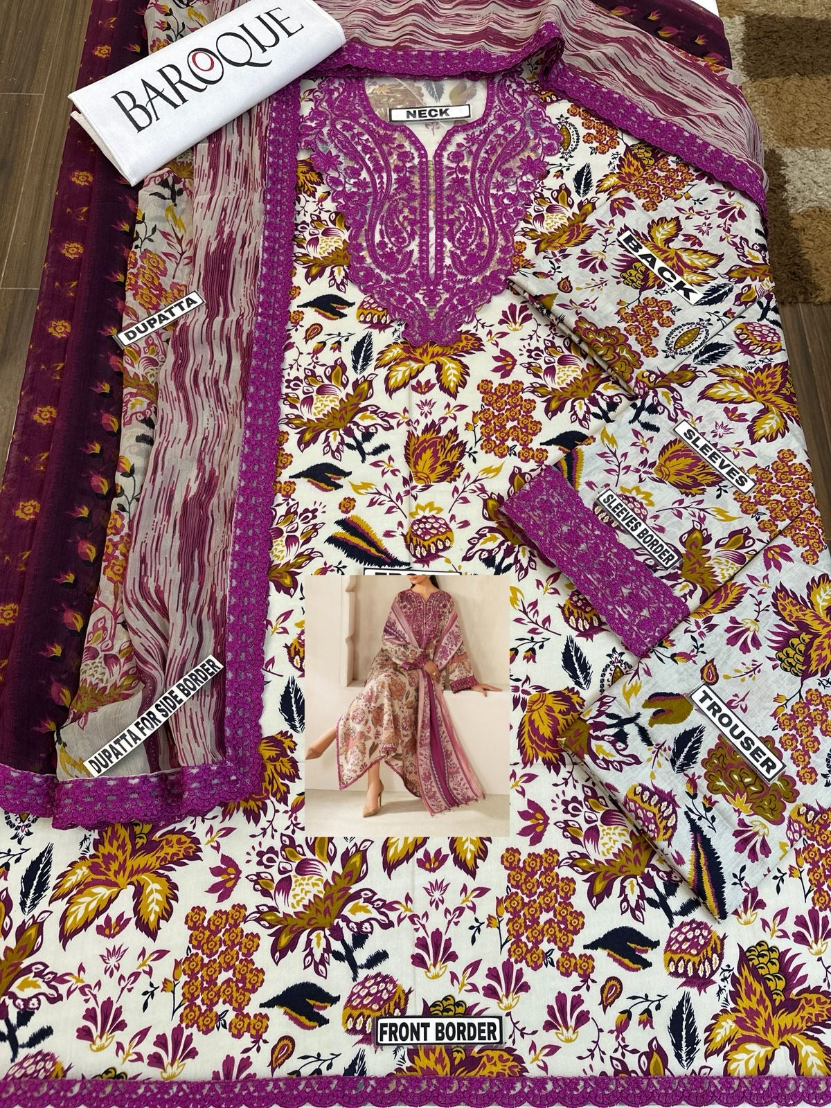 BAROQUE LAWN WEAR 5411