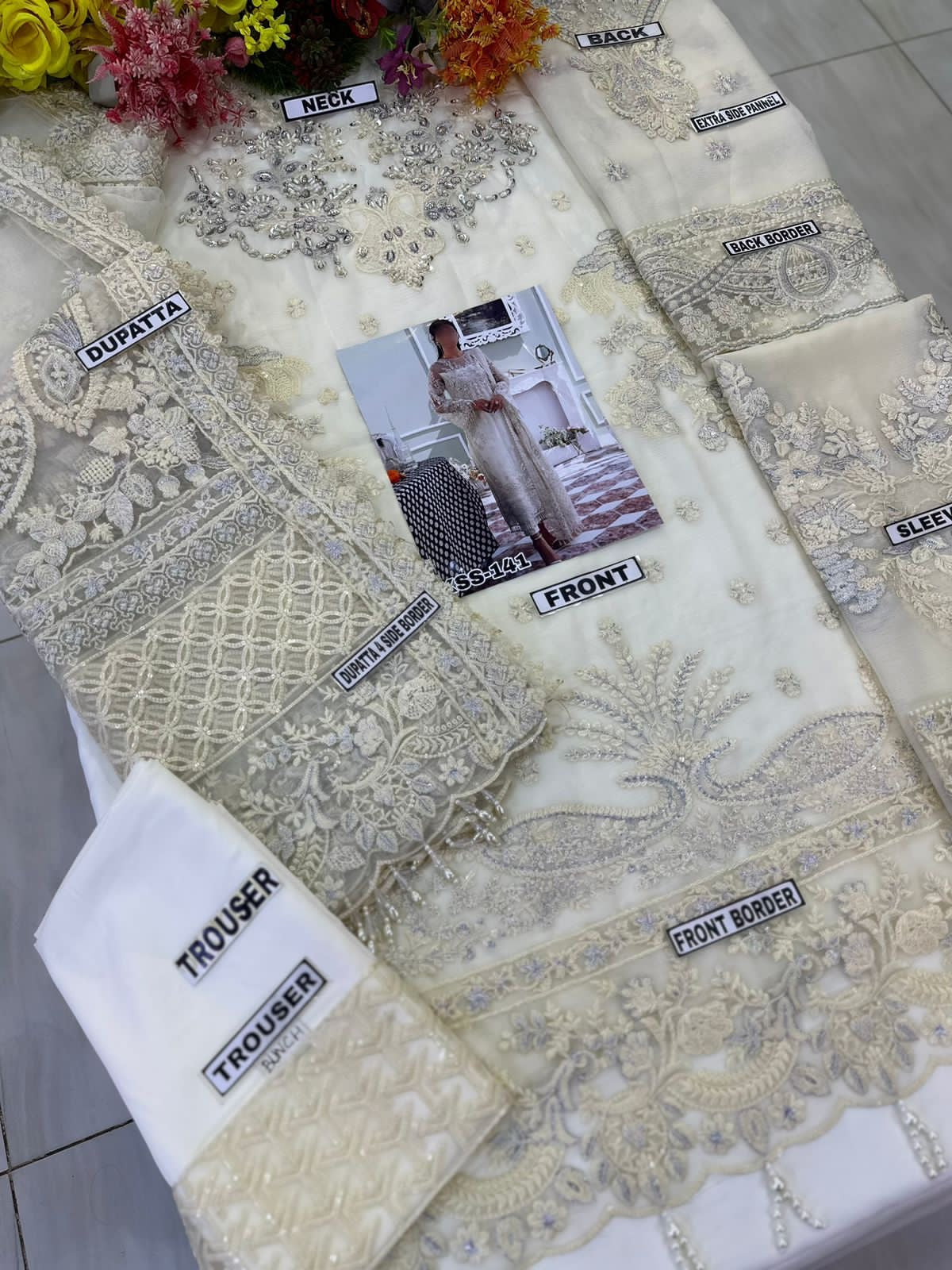 IMROZIA CHIFFON/ORGANZA WEDDING WEAR