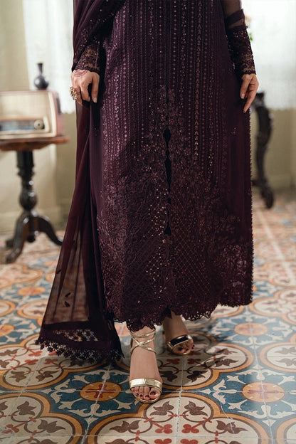Azure Chiffon Party Wear 5481