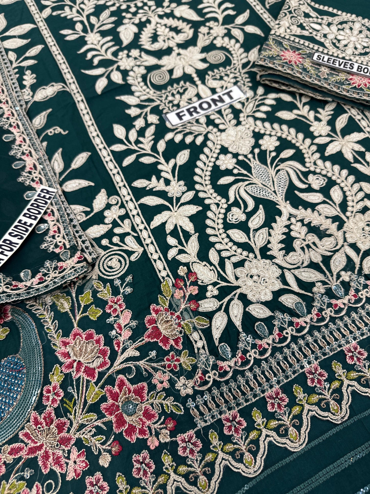 Maria B Lawn/Chiffon Party Wear 5379