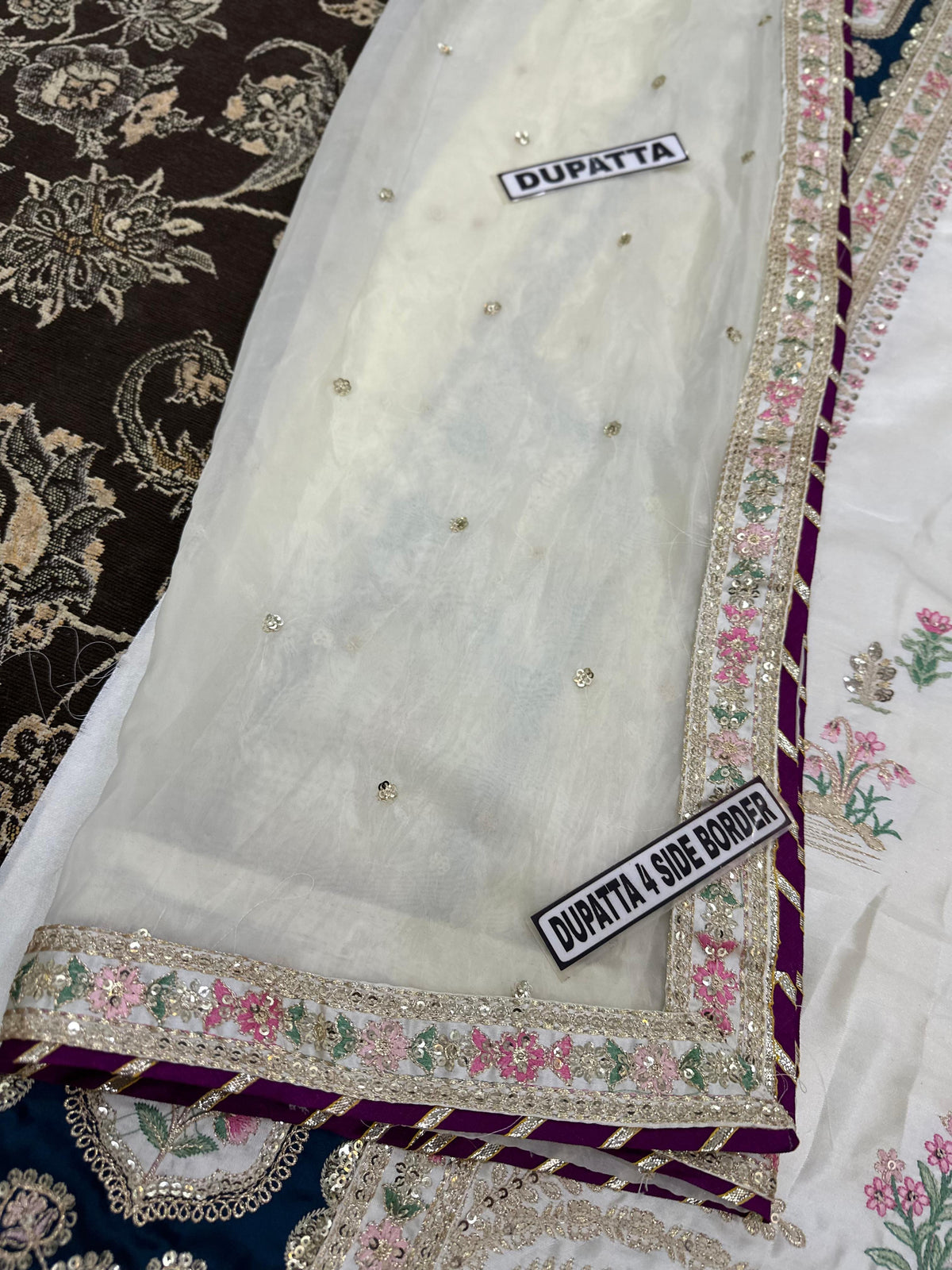 Ethnic Kaftan Shalmose Silk/Short Silk Wedding Wear 5506