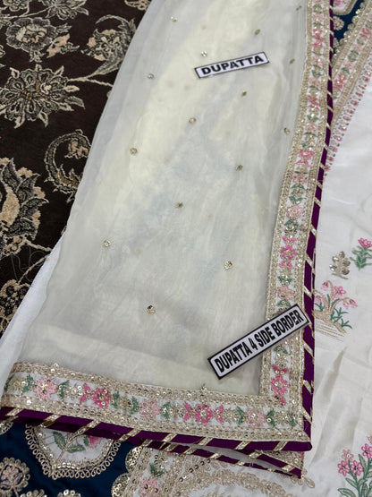Ethnic Kaftan Shalmose Silk/Short Silk Wedding Wear 5506