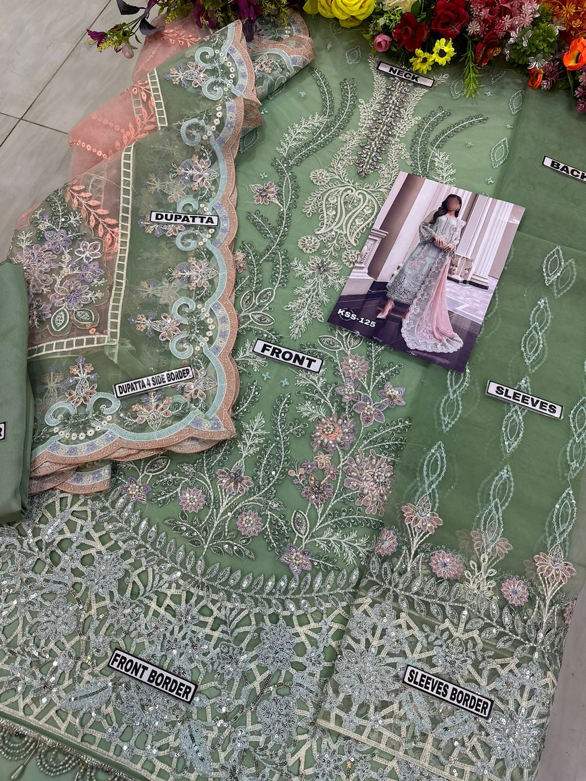 MARIA B NET WEDDING WEAR