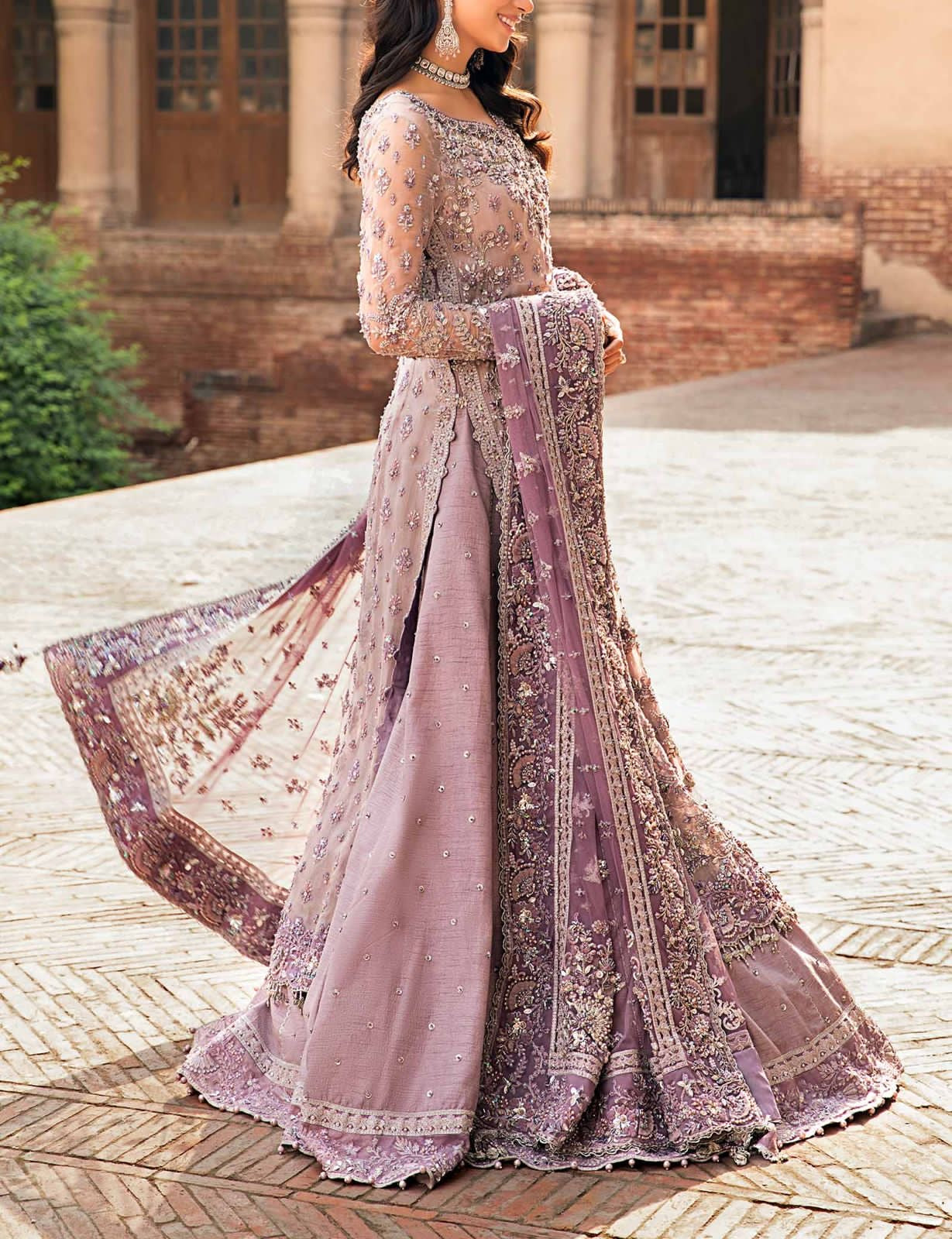 Maria B Net Bridal Wear 5367