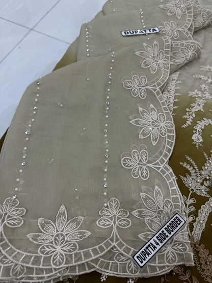 Maria B Chiffon Wedding Wear 5472