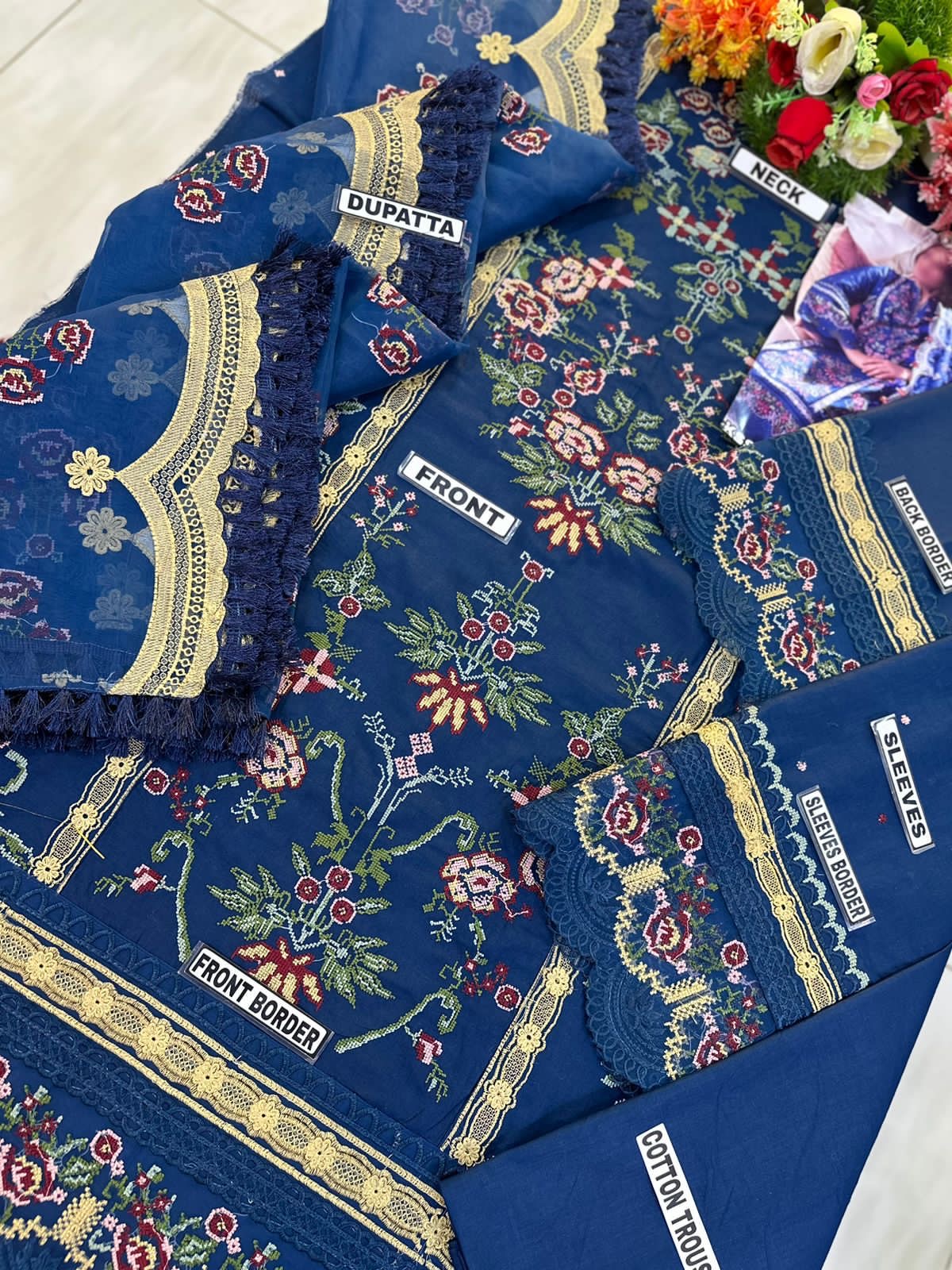 SOBIA NAZIR LAWN/ORGANZA PARTY WEAR KSSL-127