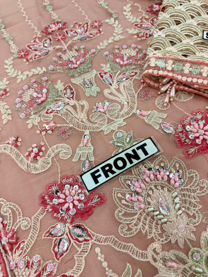 Husn-e-Suroshi Chiffon Party Wear SR-04