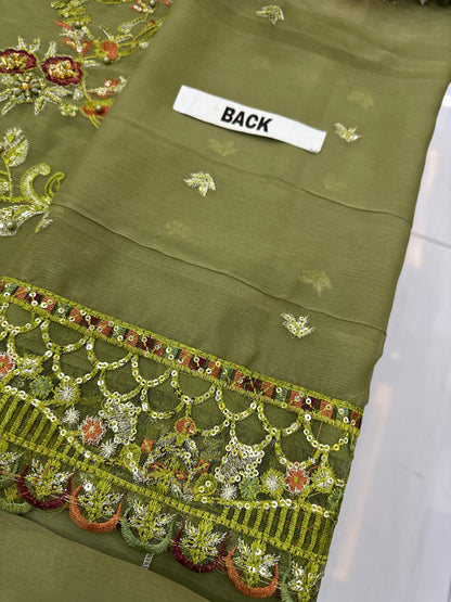 Husn-e-Suroshi Chiffon Party Wear SR-01