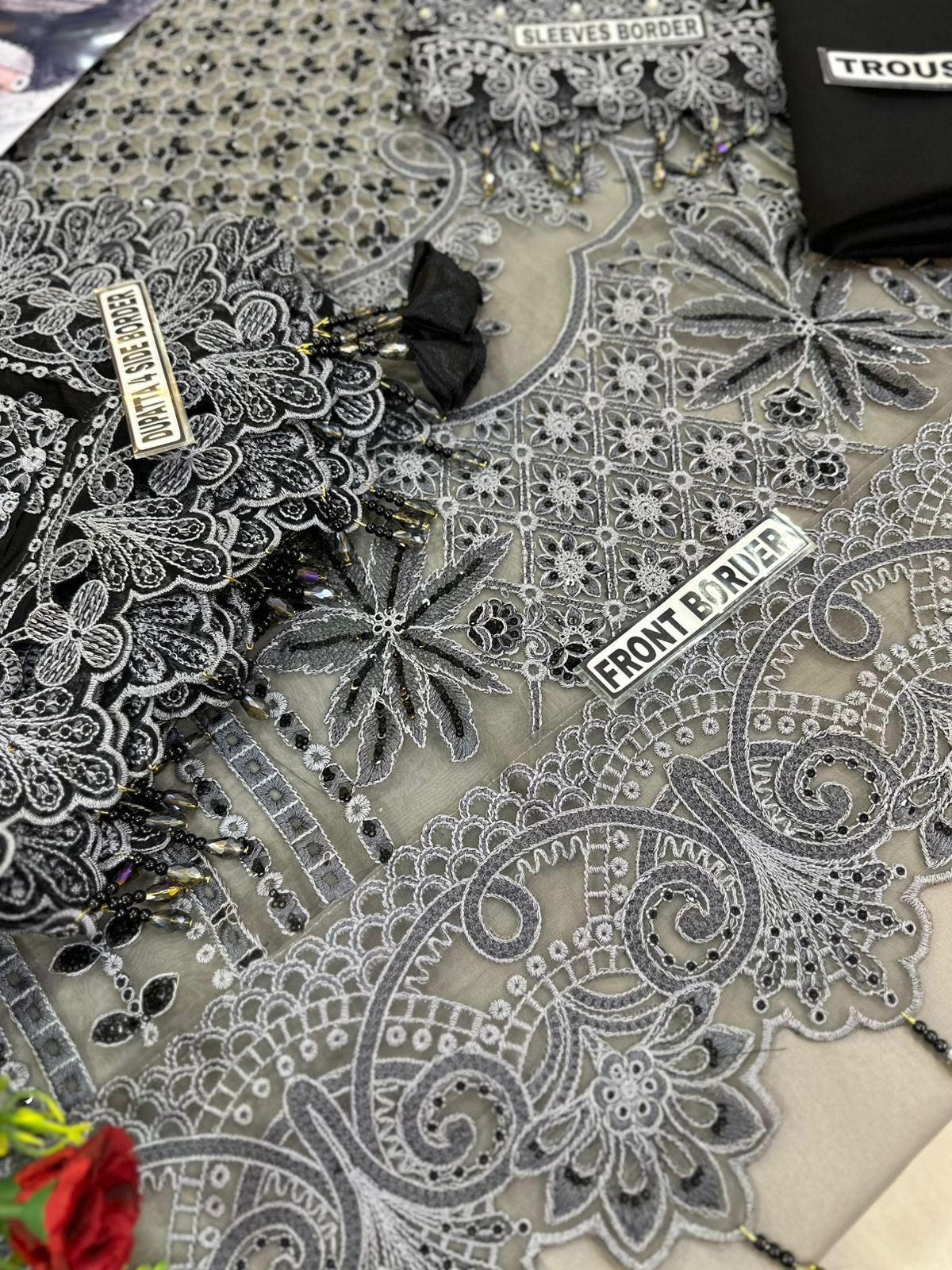 MARIA B CHIFFON WEDDING WEAR