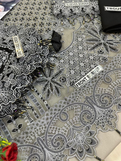 MARIA B CHIFFON WEDDING WEAR