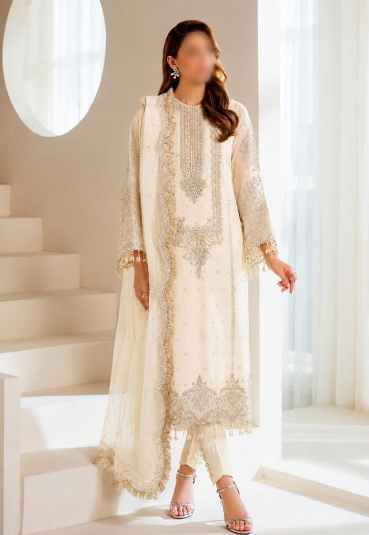 Alizeh Organza Party Wear 5493