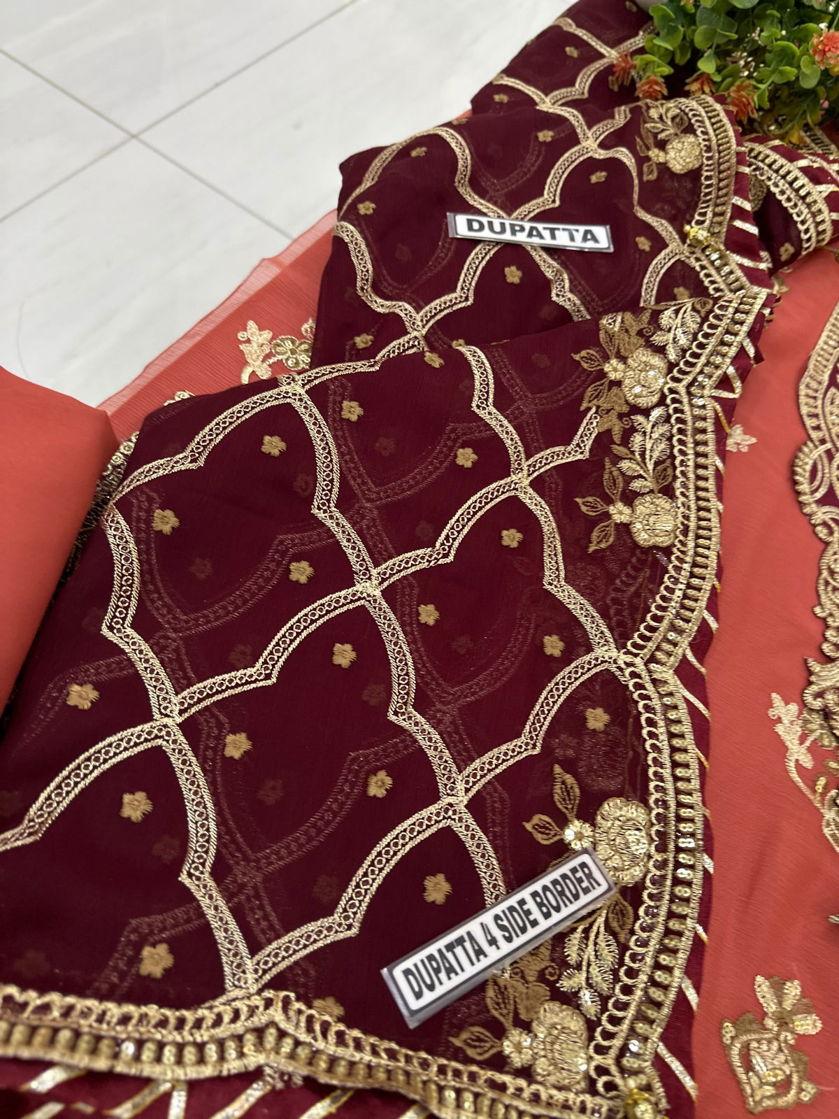 Asim Jofa Chiffon Wedding Wear 5368