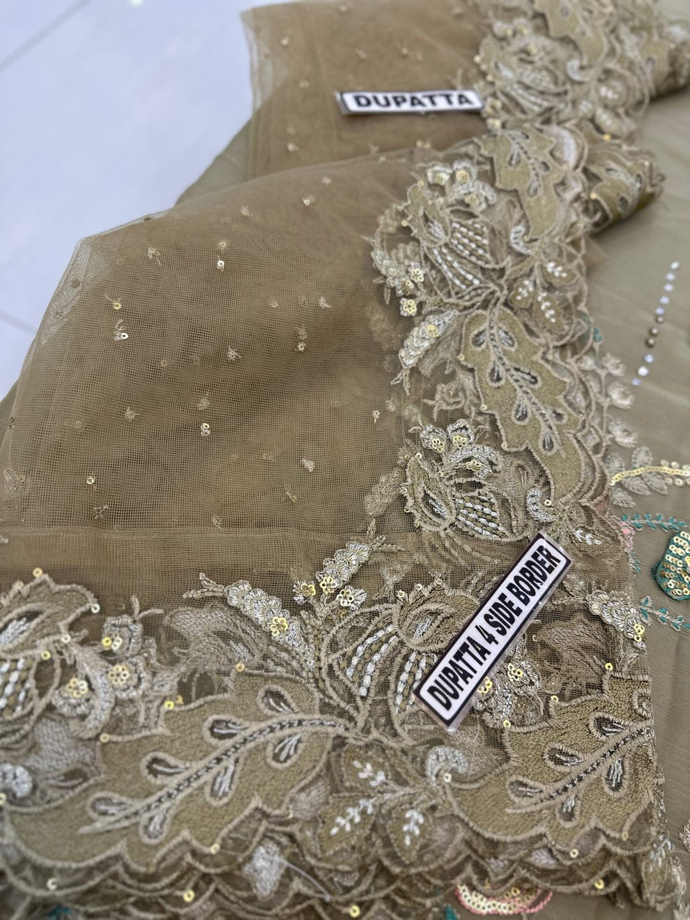 Maria B Chiffon Wedding Wear 5331