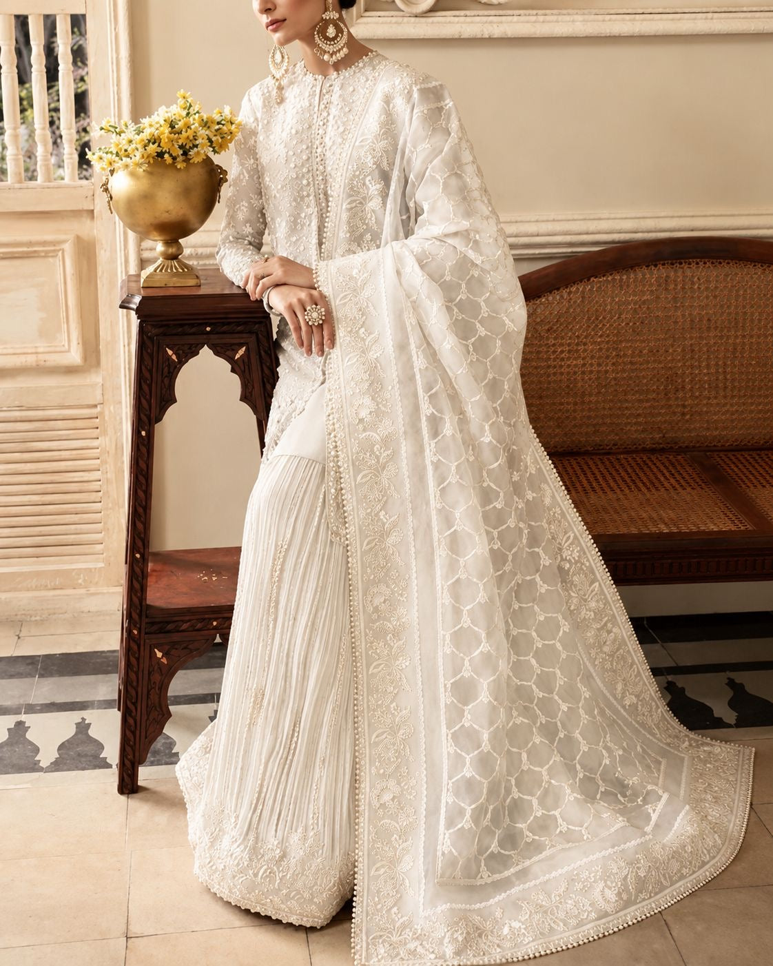 Suraya Organza Bridal Wear 5469