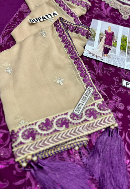 Husn-e-Suroshi Chiffon Party Wear SR-02