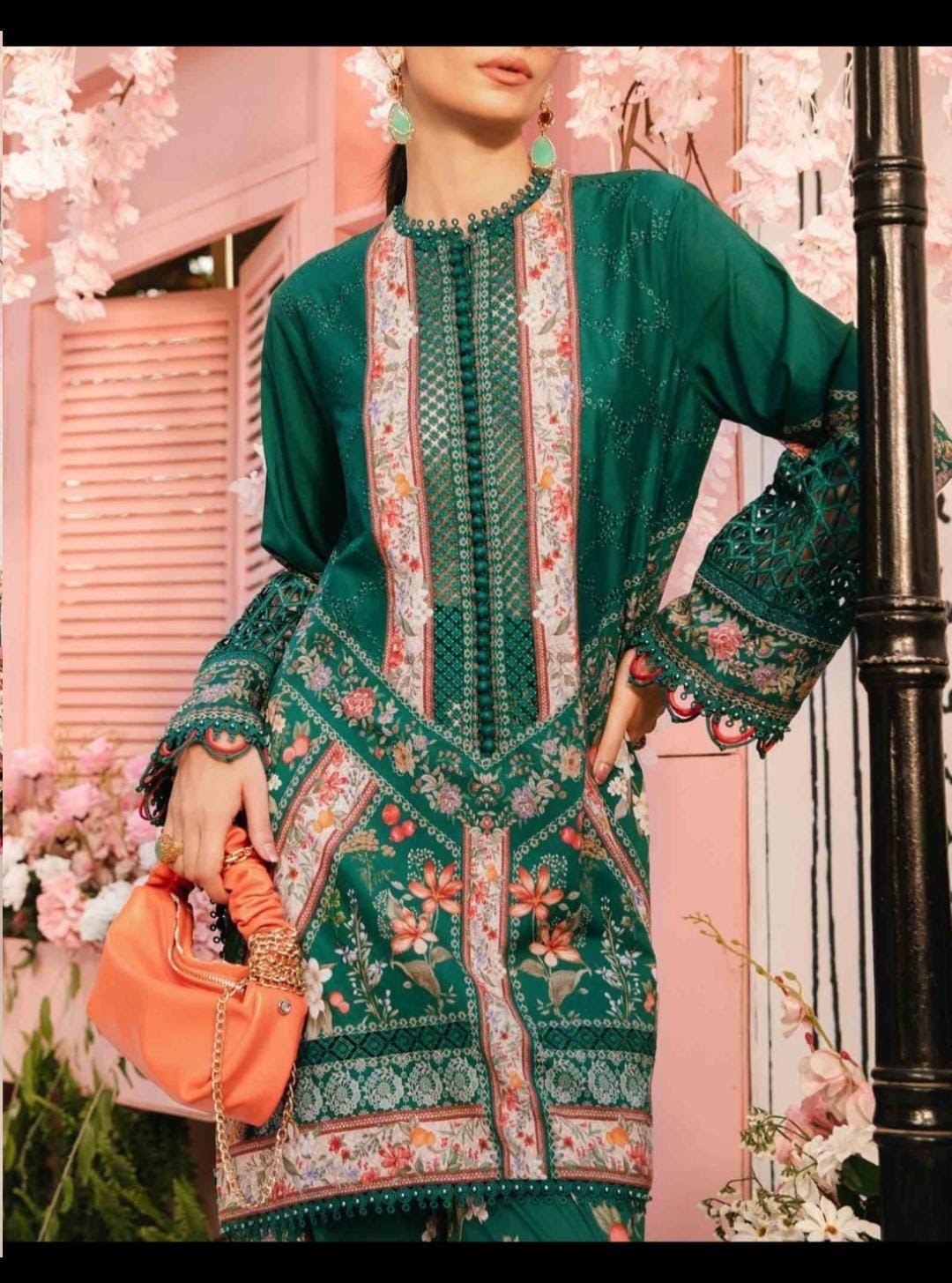 Maria B Lawn Wear 5395