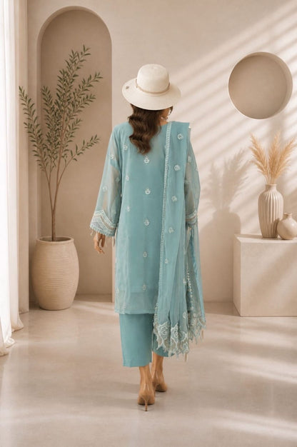 Husn-e-Suroshi Chiffon Party Wear SR-05
