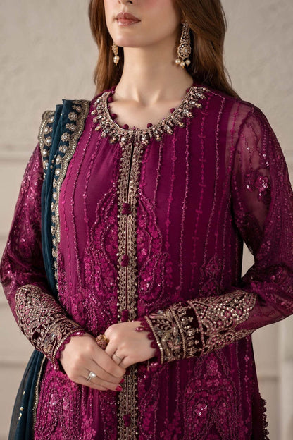 Maria B Chiffon Wedding Wear 5321