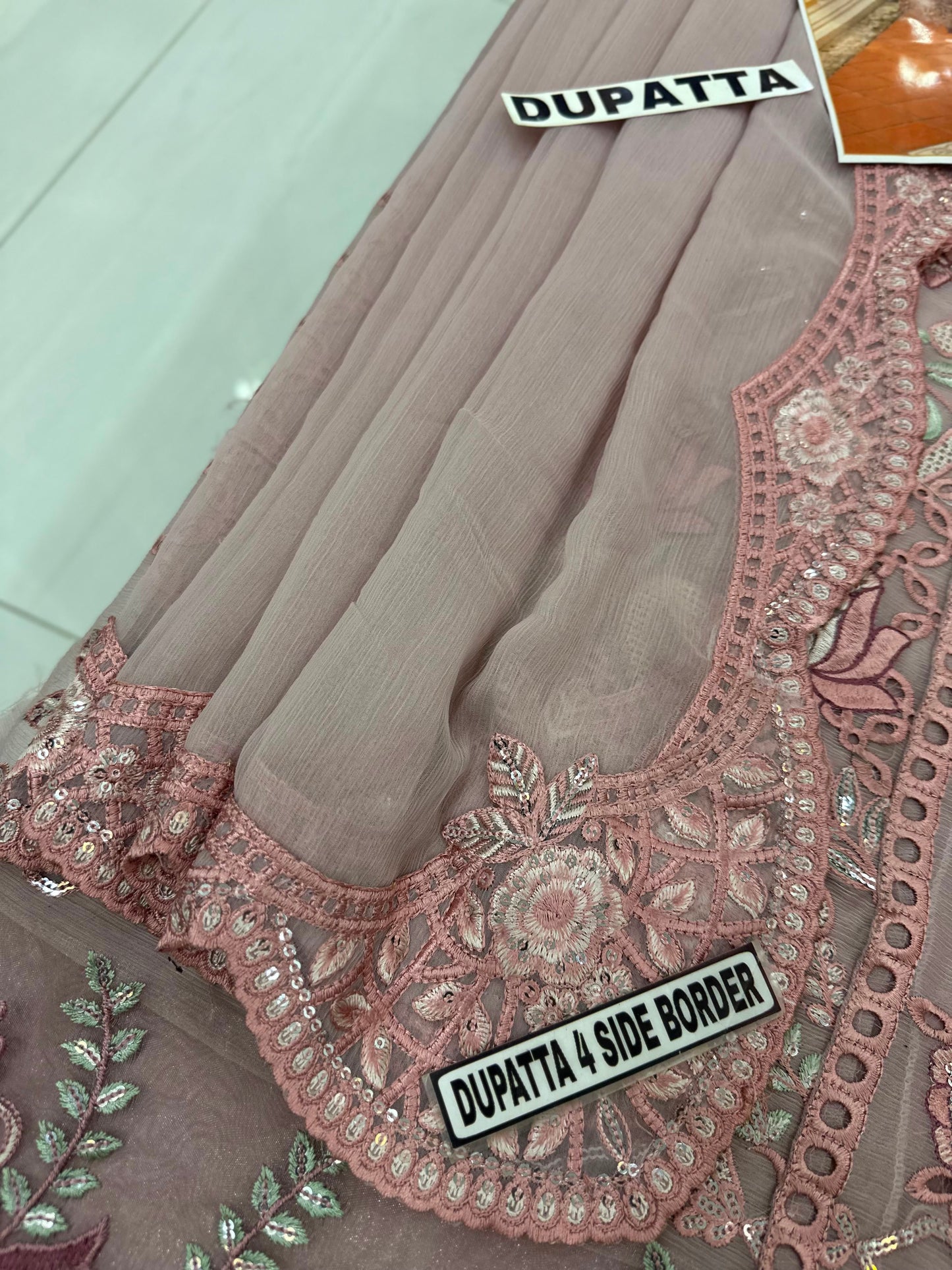 Maria B Chiffon Wedding Wear 5494