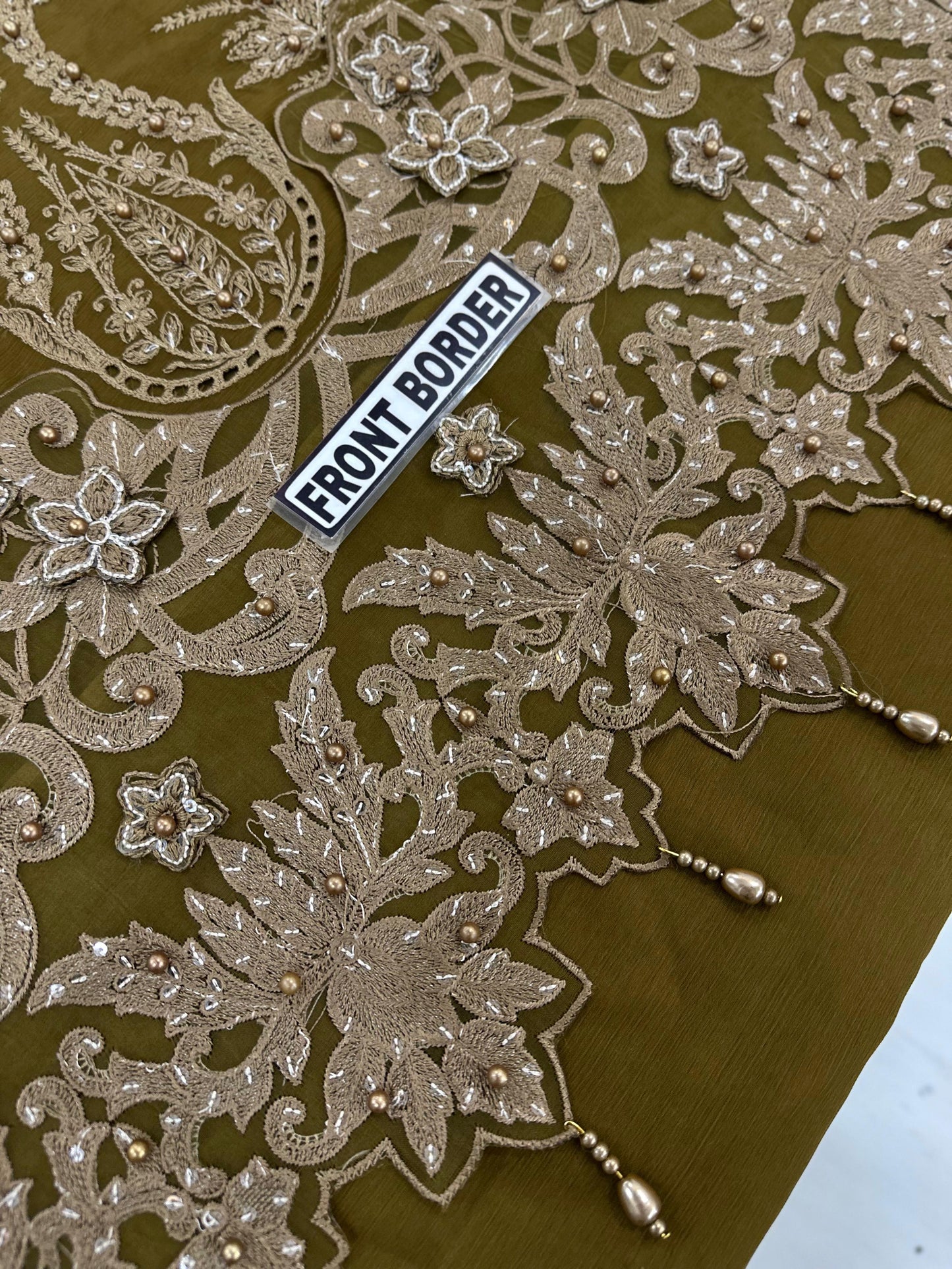 Maria B Chiffon Wedding Wear 5472