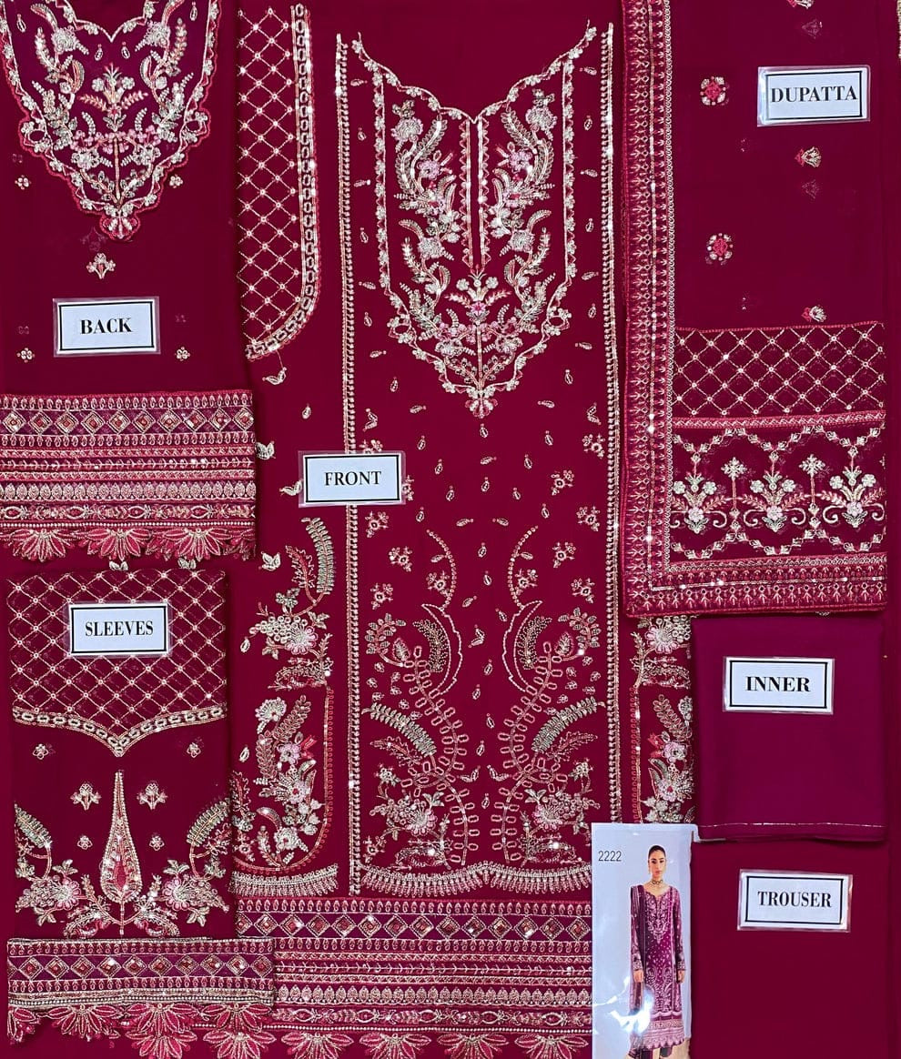 Gulal Chiffon Party Wear 5357