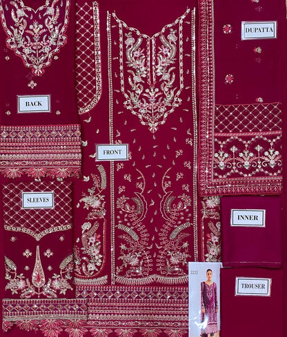 Gulal Chiffon Party Wear 5357
