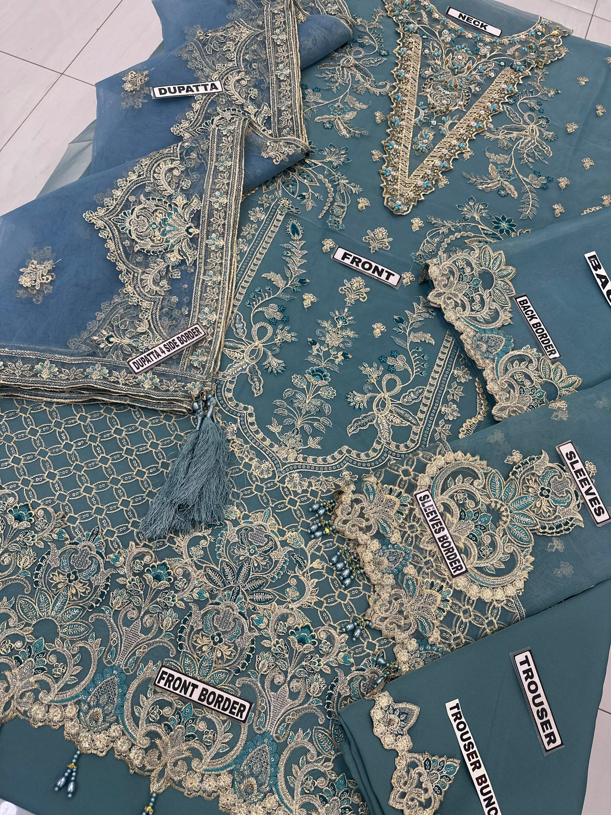 Imrozia Organza/Net Wedding Wear 5502