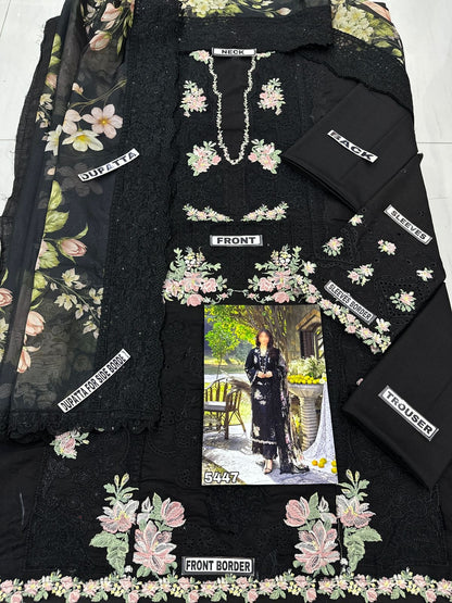 Elaf Lawn/Silk Wedding Wear 5447