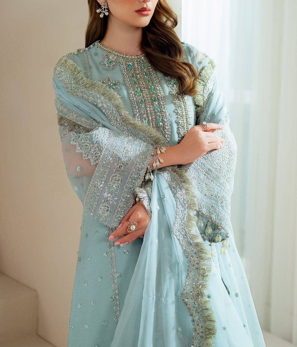 Alizeh Organza Party Wear 5356