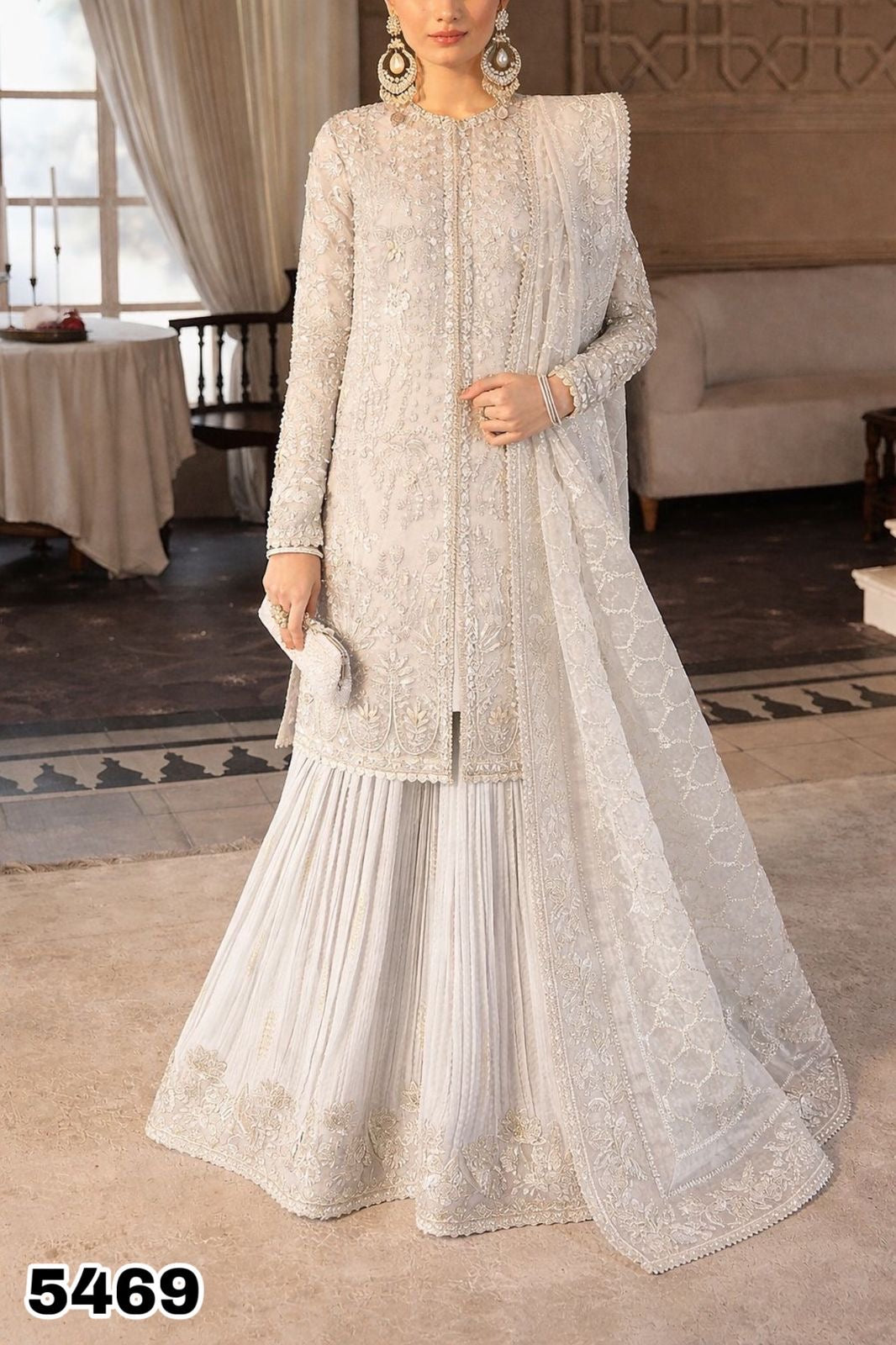 Suraya Organza Bridal Wear 5469