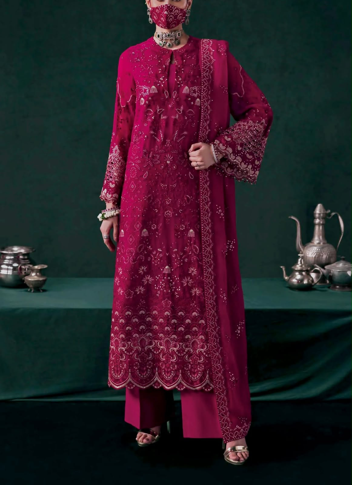 Flossie Chiffon Party Wear 5487