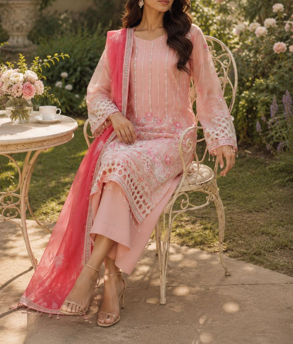 Husn-e-Suroshi Chiffon Party Wear SR-04